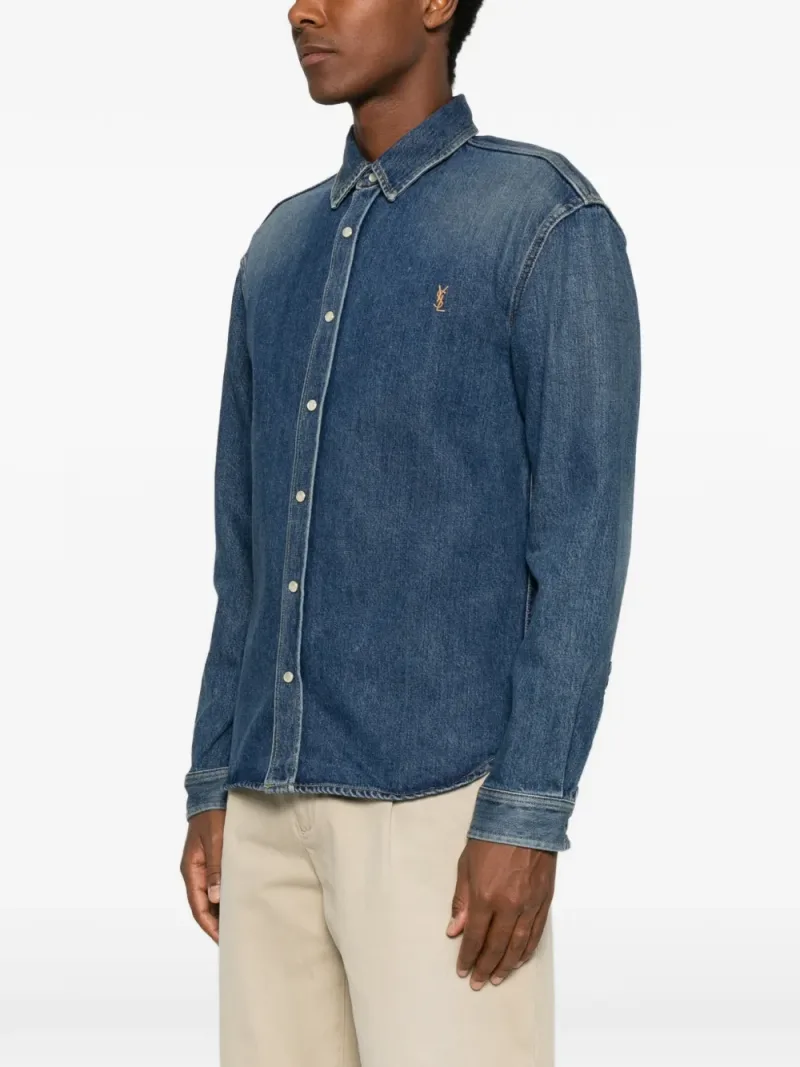 Saint Laurent — Denim shirt — Photo 3 of 5