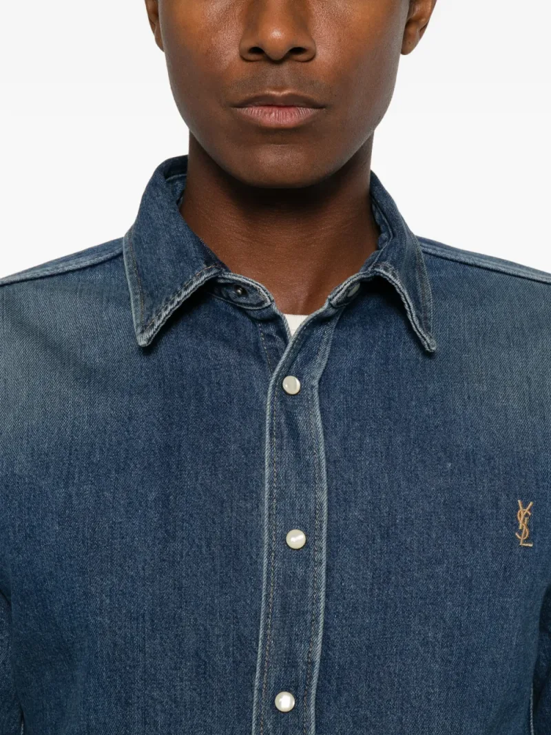 Saint Laurent — Denim shirt — Photo 5 of 5