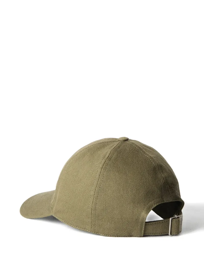 Saint Laurent — Cassandre cotton baseball cap — Foto 2 di 4