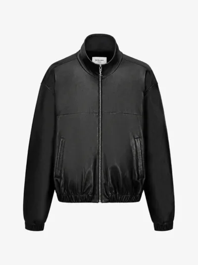 Saint Laurent — Cassandre jacket in lambskin