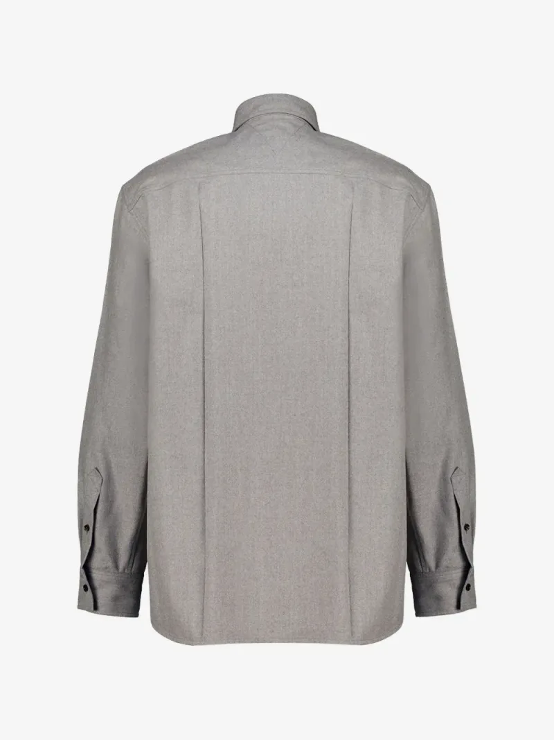 Bottega Veneta — Шерстяная рубашка — Фото 2 из 4