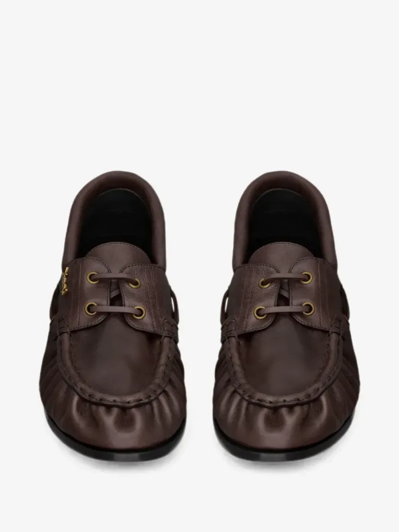 Saint Laurent — Le Loafers Bateau in smooth leather — Photo 3 of 4