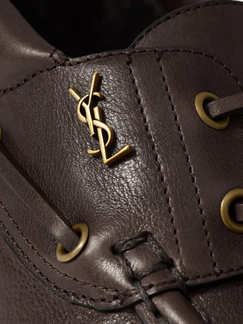 Saint Laurent — Le Loafers Bateau in smooth leather — Photo 4 of 4