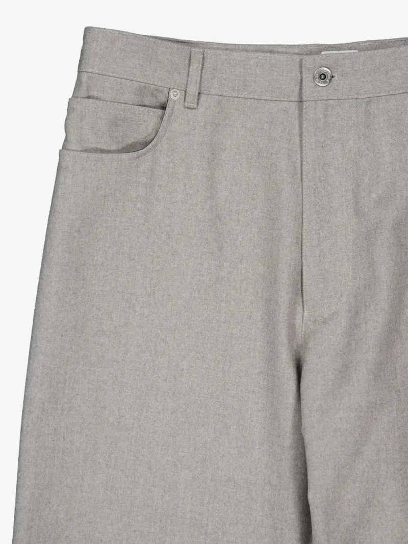 Bottega Veneta — Wool straight-leg trousers — Photo 2 of 3