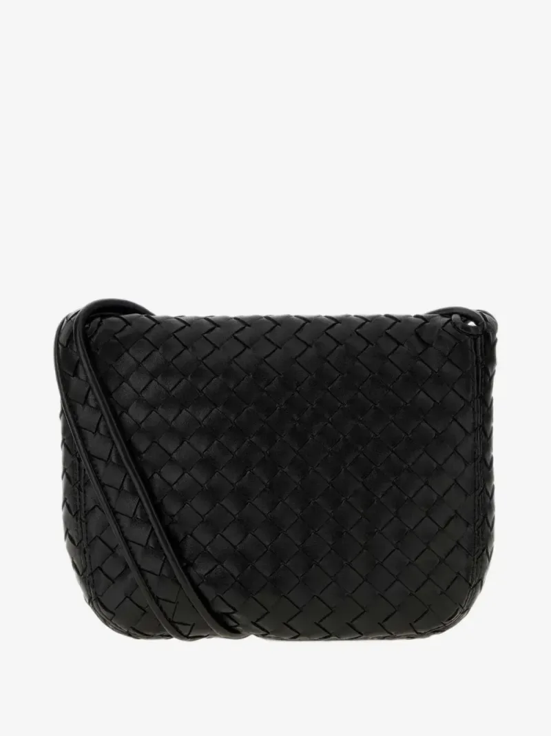Bottega Veneta — Vento Intrecciato leather crossbody bag — Photo 2 of 3