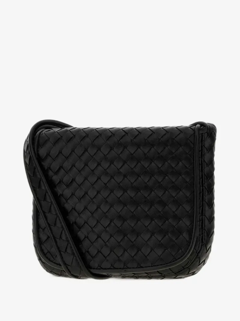 Bottega Veneta — Vento Intrecciato leather crossbody bag — Photo 3 of 3