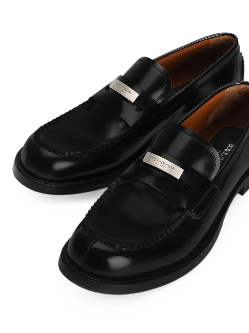 Dolce & Gabbana — Calfskin loafers — Foto 4 di 4