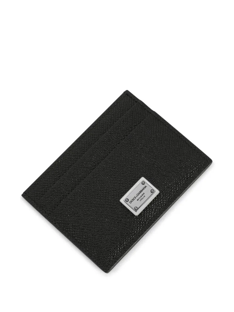 Dolce & Gabbana — Logo-tag leather card holder — Photo 3 of 3