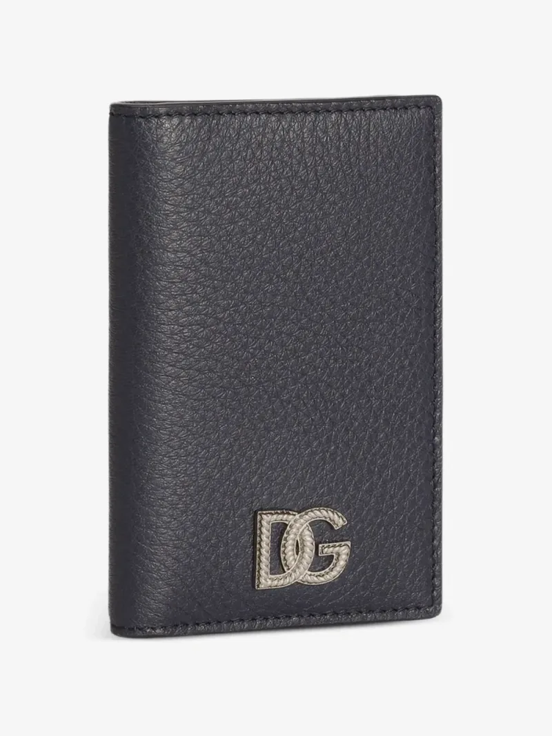 Dolce & Gabbana — Kartenetui aus Kalbsleder mit Logo — Foto 3 von 4