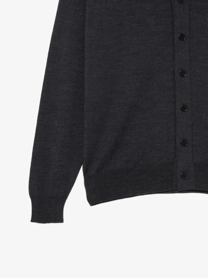 John Smedley — Cardigan en laine mérinos — Photo 3 sur 3