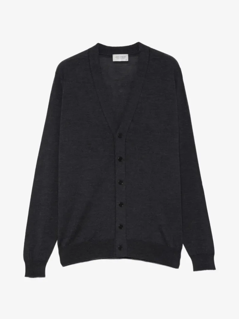 John Smedley — Cardigã de lã merino