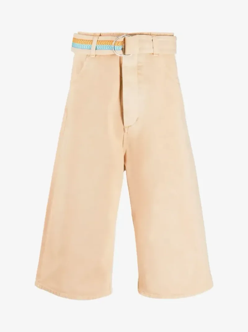 Marcelo Burlon — Shorts denim con cintura