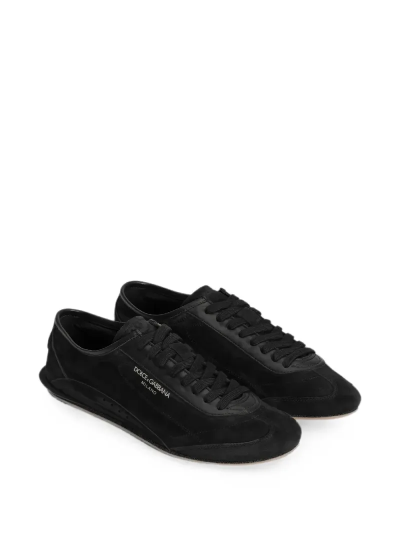 Dolce & Gabbana — Lipari logo-detail suede sneakers — Photo 2 of 5