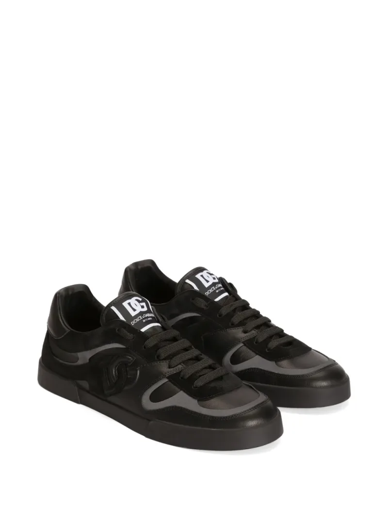 Dolce & Gabbana — Portofino calfskin sneakers — Photo 2 of 4
