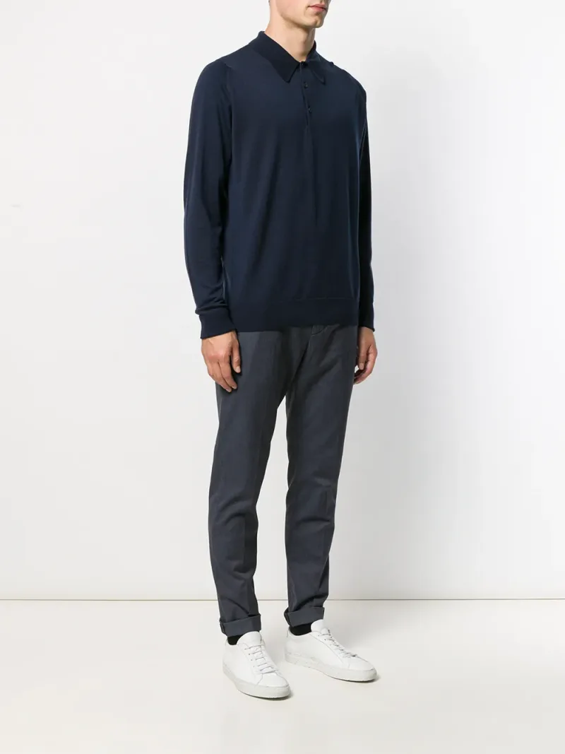 John Smedley — Polo en maille — Photo 3 sur 5