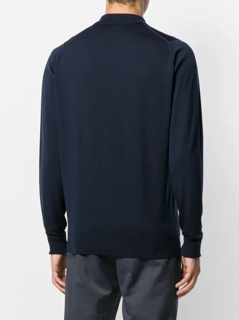 John Smedley — Polo en maille — Photo 4 sur 5