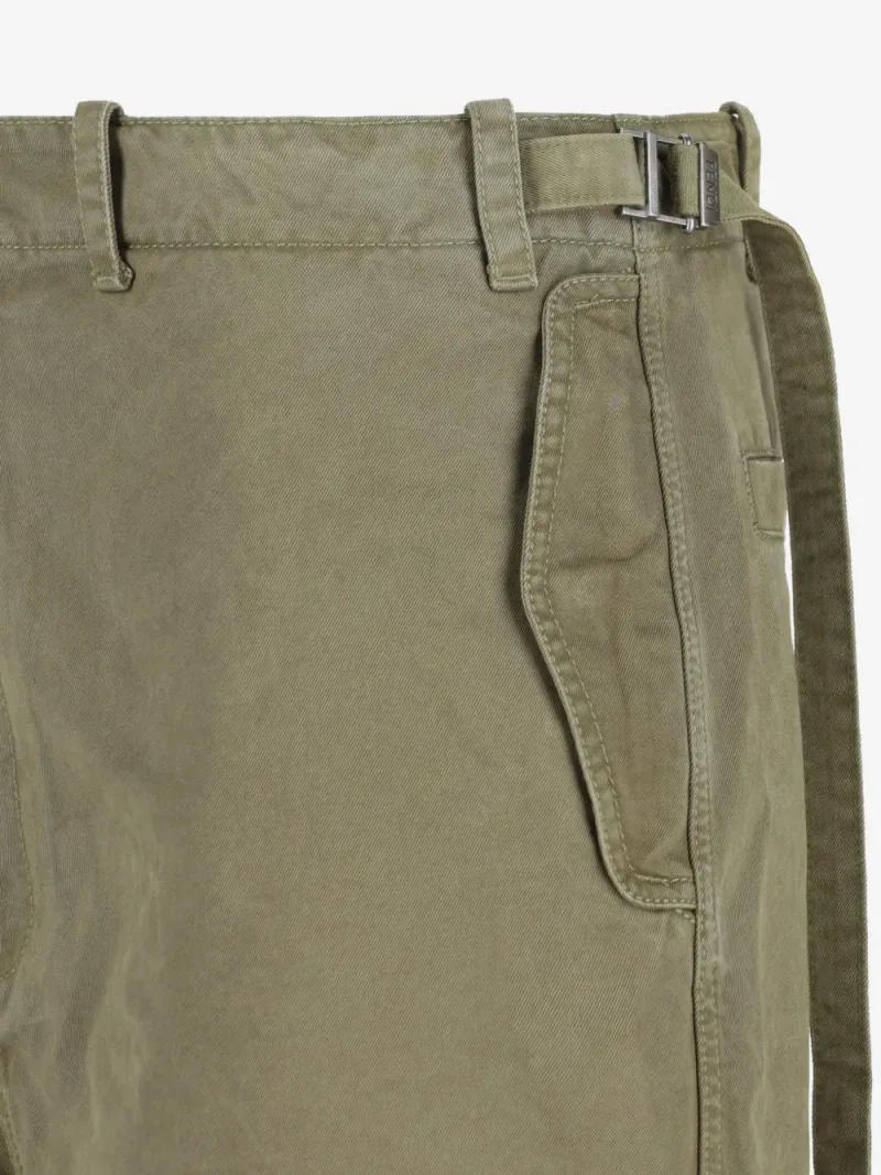 Fendi — Buckle-detail cargo pants — Foto 2 di 3