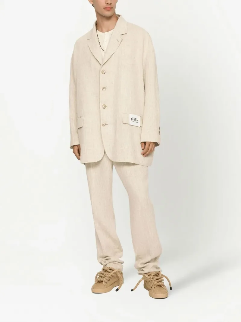 Dolce & Gabbana — Sakko mit Logo-Patch — Foto 3 von 5
