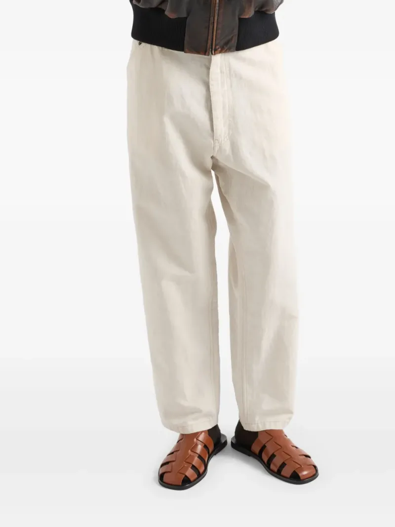 Prada — Pantaloni chambray — Foto 3 di 4