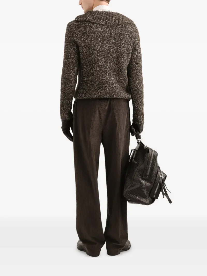 Dolce & Gabbana — Polo in misto alpaca — Foto 3 di 5