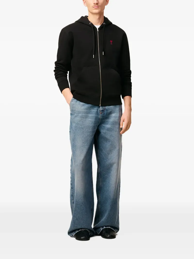 Ami Paris — Sudadera Ami de Coeur con capucha — Foto 2 de 4