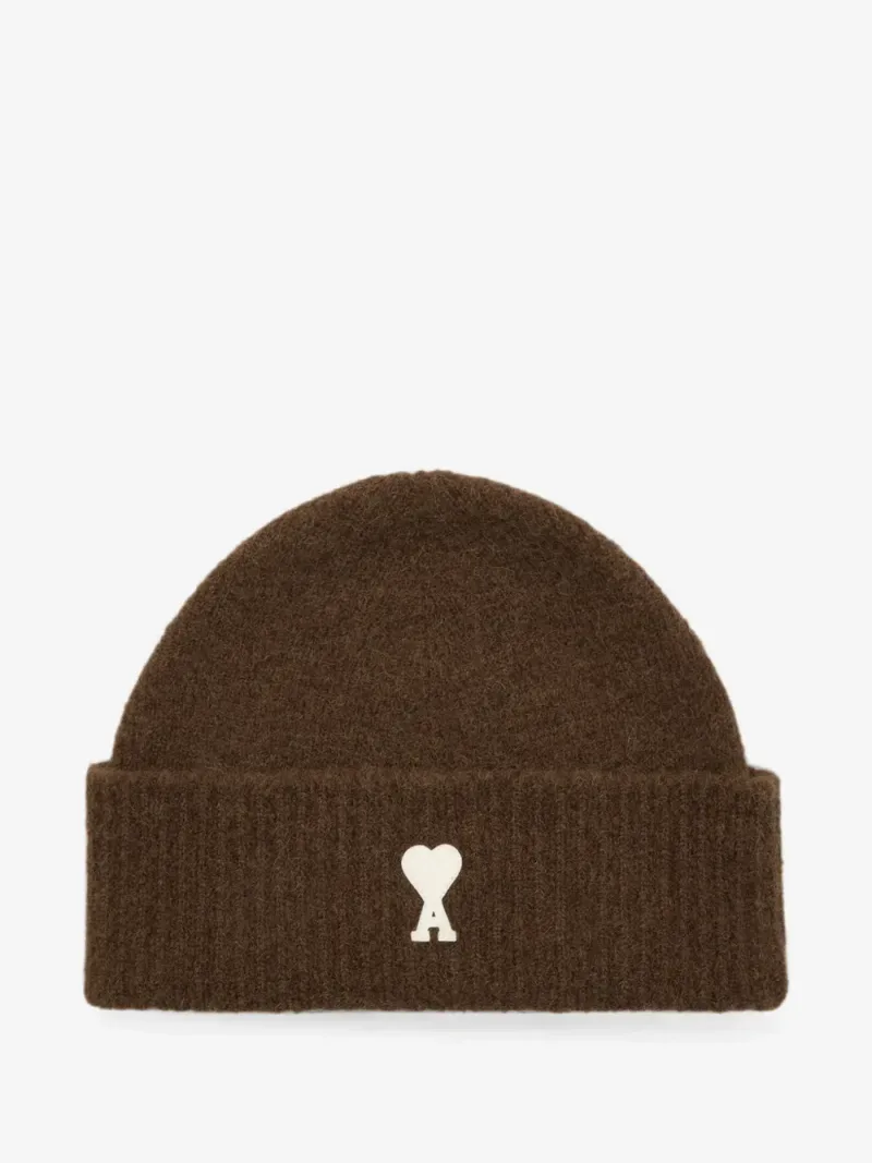 Ami Paris — Gorro Ami de Coeur de alpaca