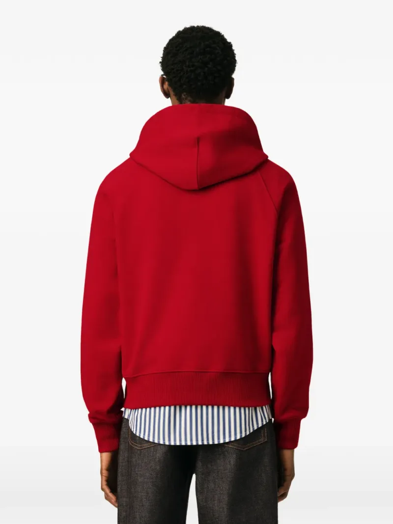 Ami Paris — Cotton hoodie with Ami Paris embroidery — Photo 5 of 5