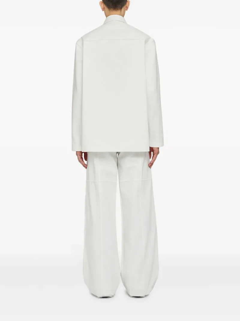 Jil Sander — Logo-embossed cotton shirt — Photo 4 of 5
