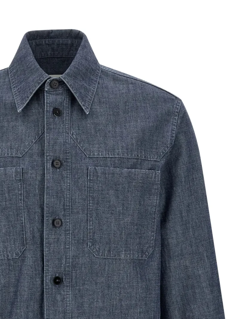 Jil Sander — Camicia con tasca — Foto 3 di 4