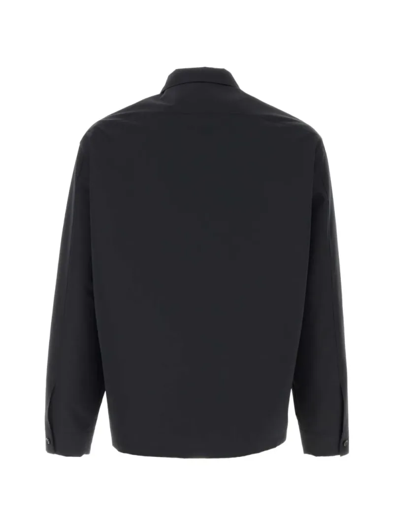 Jil Sander — Boxy-fit long-sleeved water repellent recycled polyester shirt — Photo 2 of 2