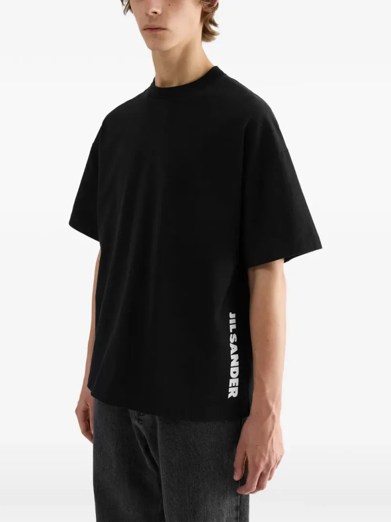 Jil Sander — T-Shirt mit Logo-Print — Foto 3 von 5