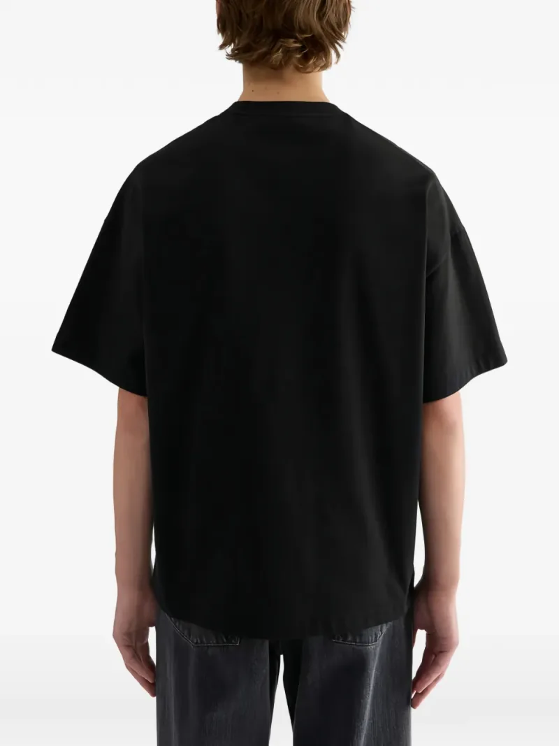 Jil Sander — T-Shirt mit Logo-Print — Foto 4 von 5