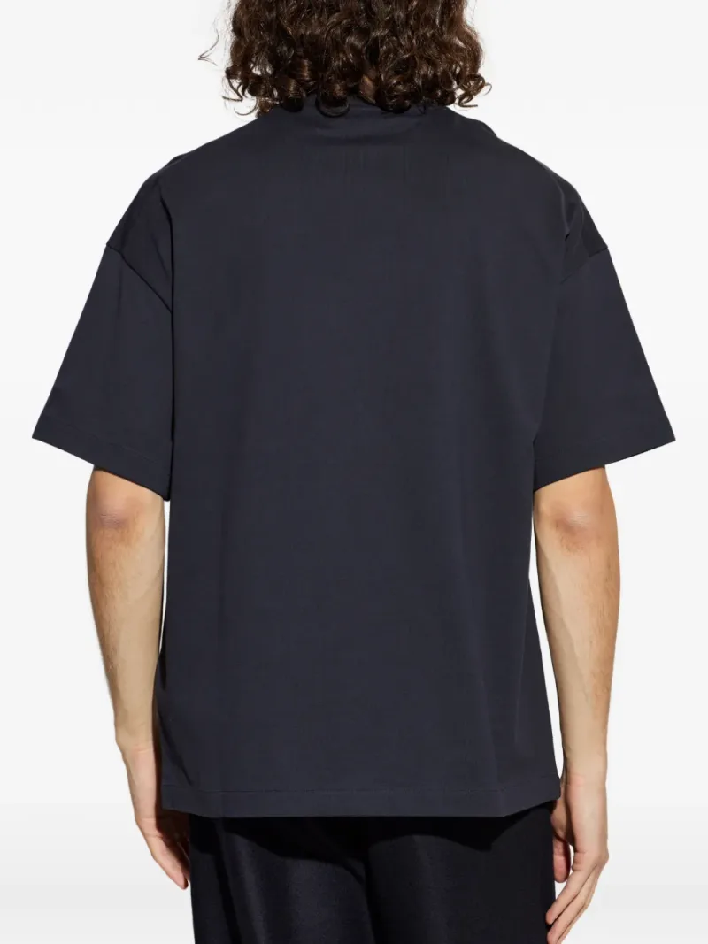 Jil Sander — Camiseta con logo estampado — Foto 4 de 5