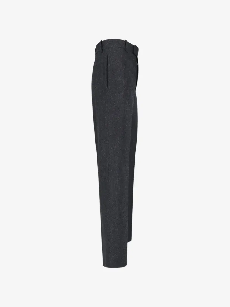 Jil Sander — Straight-leg wool trousers — Foto 2 di 4