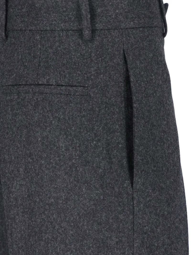 Jil Sander — Straight-leg wool trousers — Foto 4 di 4