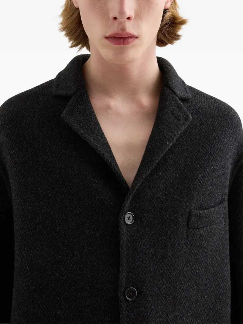 Jil Sander — Chevron-pattern jacket — Foto 4 di 5