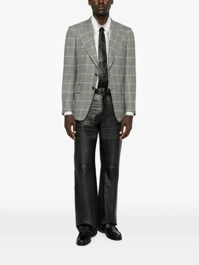 Tom Ford — Blazer con motivo pied de poule — Foto 2 de 5