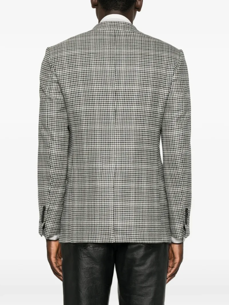 Tom Ford — Blazer con motivo pied de poule — Foto 4 de 5