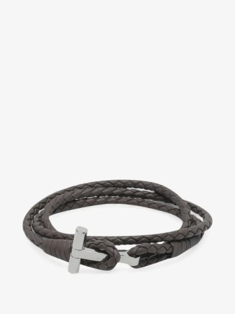 Tom Ford — Geflochtenes Armband mit Knebelverschluss