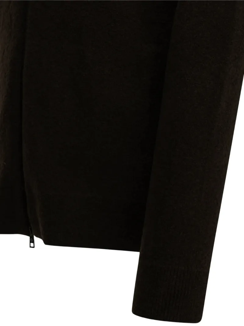 Tagliatore — Zip-up collared cardigan — Photo 4 of 4