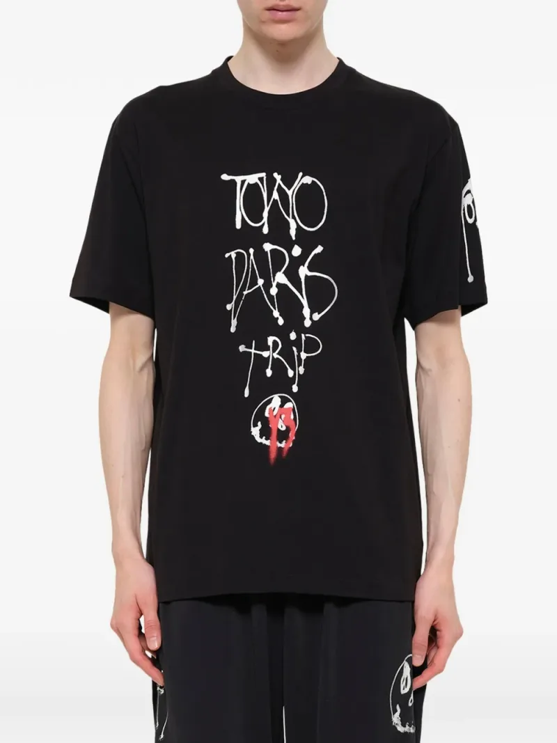 Y-3 — Graphic-print T-shirt — Foto 4 di 5