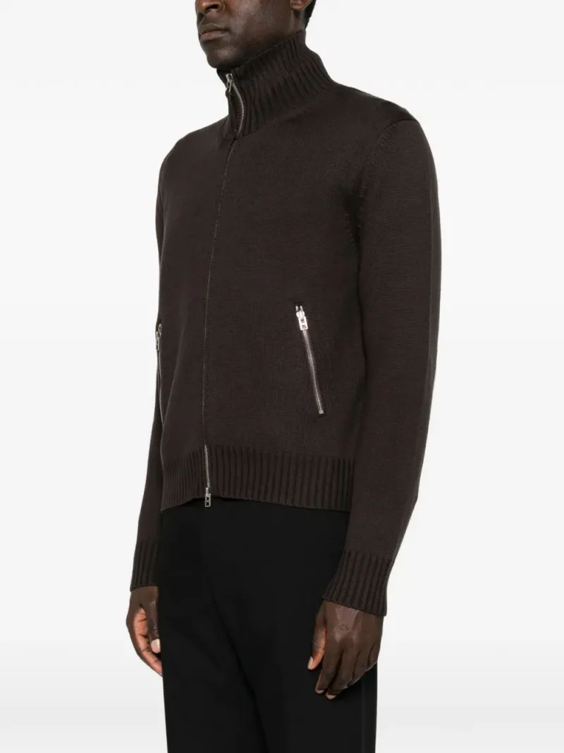Tom Ford — Cardigan mit Ellenbogen-Patch — Foto 3 von 5