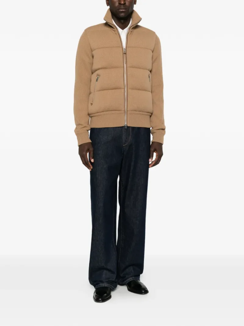 Tom Ford — Quilted ribbed jacket — Photo 2 of 5