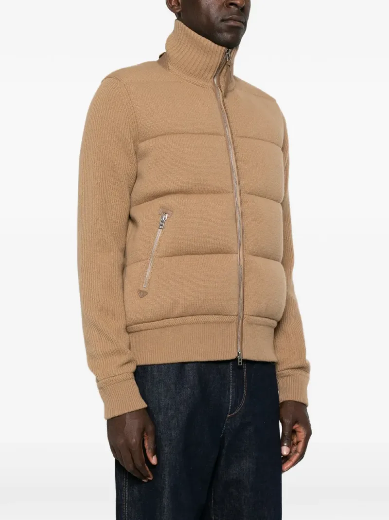 Tom Ford — Quilted ribbed jacket — Photo 3 of 5