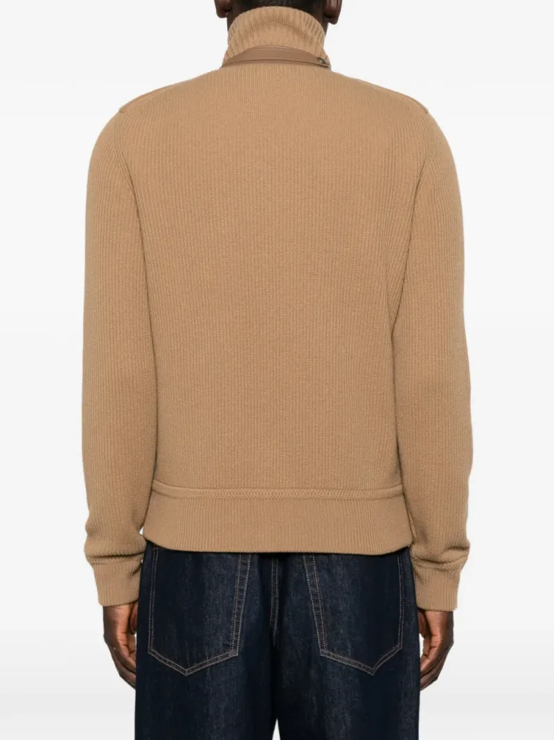 Tom Ford — Quilted ribbed jacket — Photo 4 of 5