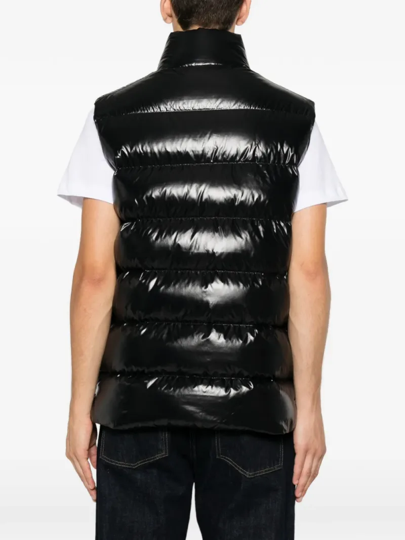 Moncler — Tibb quilted logo-patch gilet — Photo 4 of 5
