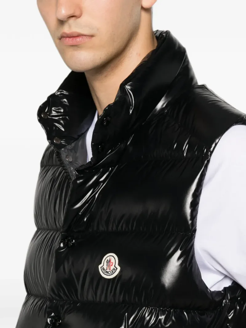 Moncler — Tibb quilted logo-patch gilet — Photo 5 of 5