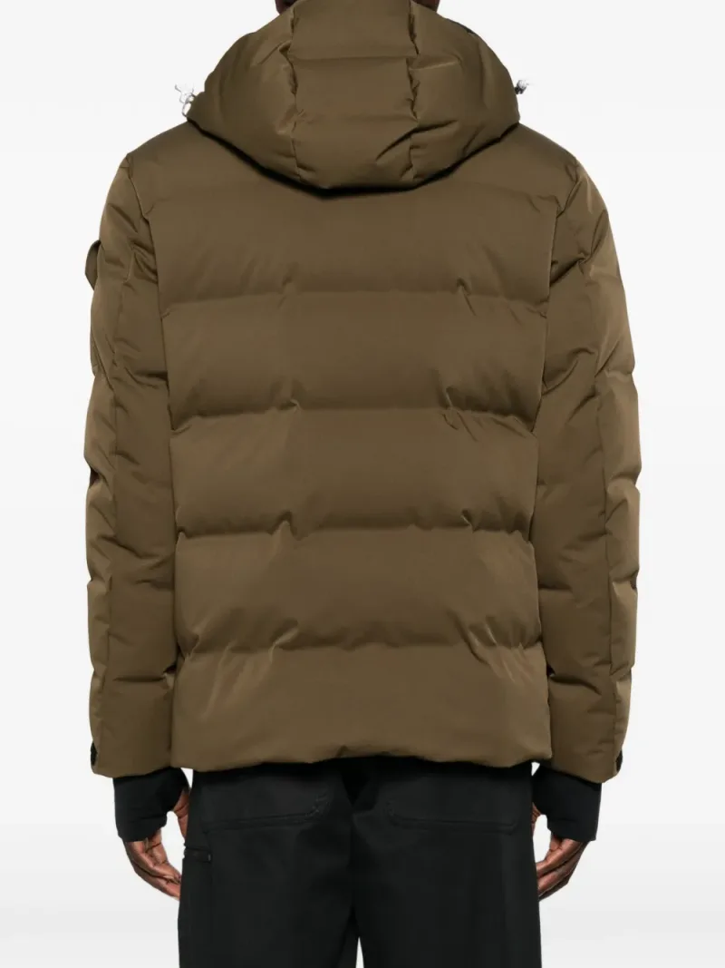 Moncler Grenoble — Piumino trapuntato con cappuccio — Foto 4 di 5