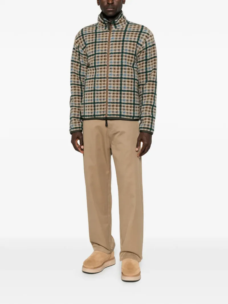 Moncler Grenoble — Giacca reversibile a quadri — Foto 2 di 5