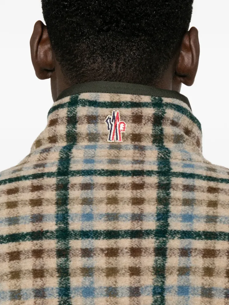 Moncler Grenoble — Giacca reversibile a quadri — Foto 5 di 5